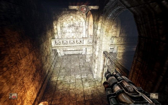 Wskocz na balkon, przenosząc się z belki na belkę. - Rozdział 4 | Opis przejścia Painkiller Hell and Damnation - Painkiller Hell & Damnation - poradnik do gry