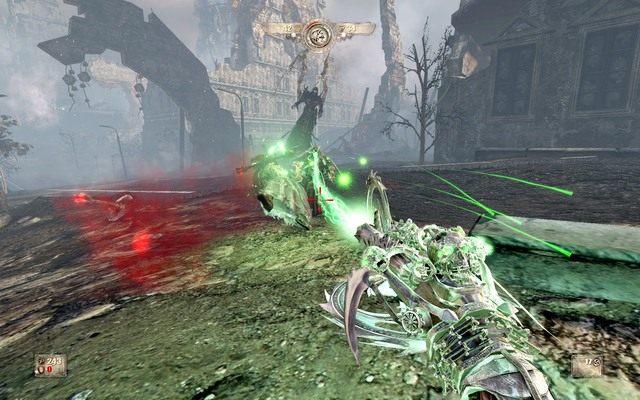 Możesz pochłaniać dusze przeciwników, a pocisk opętujący wycelować w bossa. - Rozdział 4 | Opis przejścia Painkiller Hell and Damnation - Painkiller Hell & Damnation - poradnik do gry