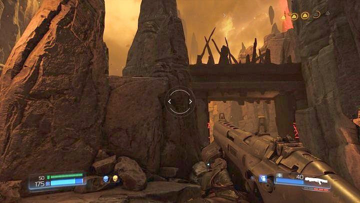 Gdy zakończysz wyzwanie, zacznij się wspinać po schodach na górę - Sanktuarium Kadingir | Opis przejścia | Doom - Doom - poradnik do gry