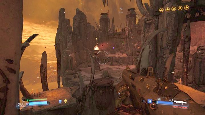 Czekają cię walka jest trudna główne ze względu na kilku baronów, którzy pojawią się w połowie starcia - Sanktuarium Kadingir | Opis przejścia | Doom - Doom - poradnik do gry