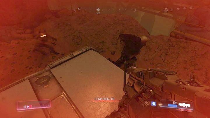 Na zewnątrz natkniesz się na sporą grupę demonów - Obiekt Argentu | Opis przejścia | Doom - Doom - poradnik do gry