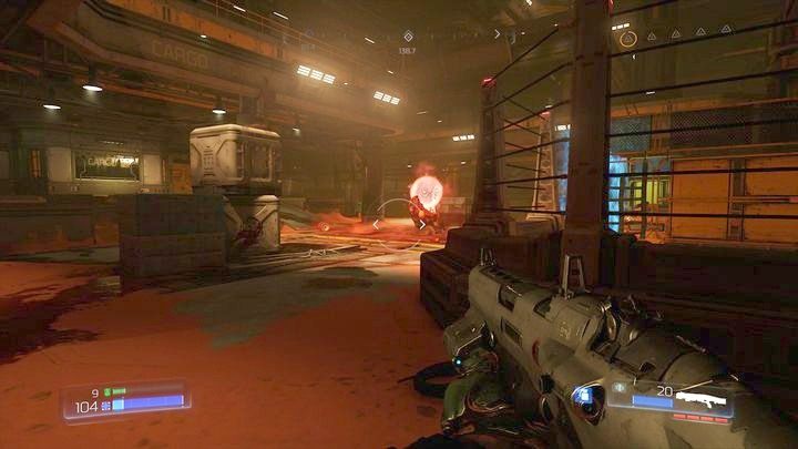 Dalsza droga prowadzi cały czas prosto - Obiekt Argentu | Opis przejścia | Doom - Doom - poradnik do gry