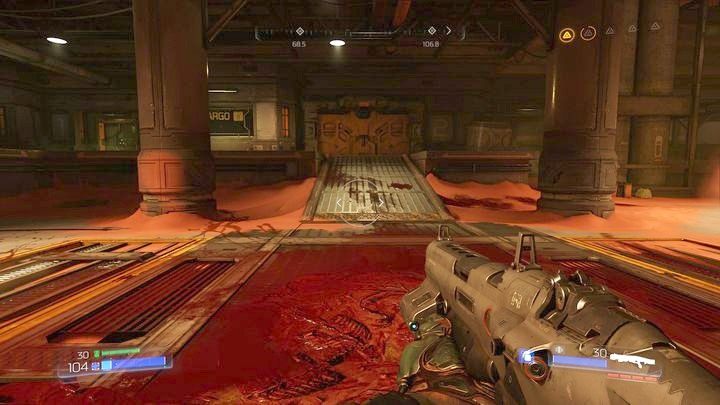 Po powrocie do niebieskiej bariery będziesz mógł zrealizować główne zadanie, czyli wyłączy trzy filtry Argentu - Obiekt Argentu | Opis przejścia | Doom - Doom - poradnik do gry