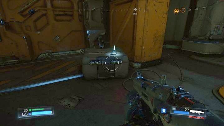 Wewnątrz czeka cię krótka walka, po której będziesz mógł podnieść Dziennik zapytań - Obiekt Argentu | Opis przejścia | Doom - Doom - poradnik do gry