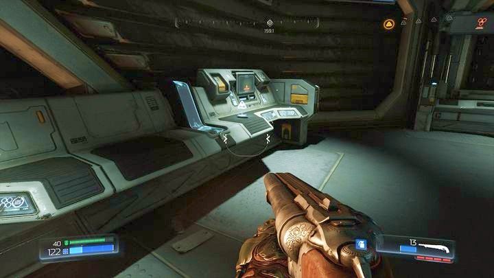 Na jej szczycie jest chodnik prowadzący do pomieszczenia z demonami - Wieża Energii Argentu | Opis przejścia | Doom - Doom - poradnik do gry