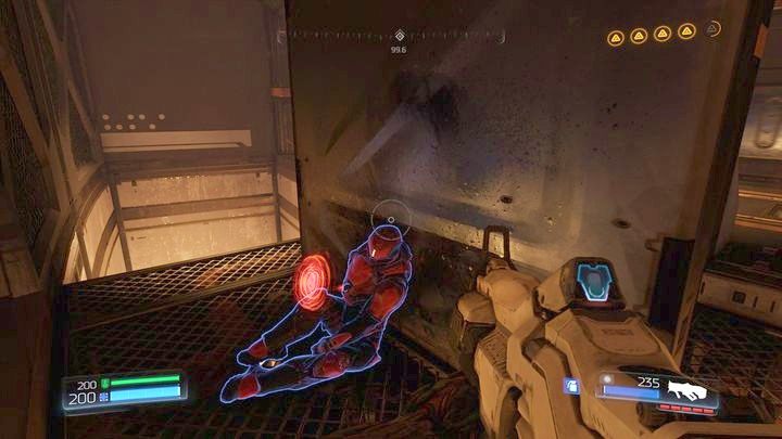 Podczas wspinaczki na wyższy poziom natrafisz też na ostatniego Elitarnego Strażnika - Wieża Energii Argentu | Opis przejścia | Doom - Doom - poradnik do gry