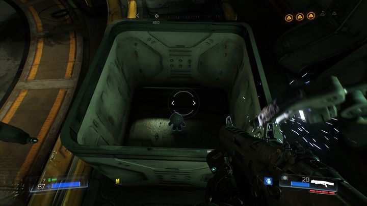 W środku ukryto kolejną figurkę - Odlewnia | Sekrety | Doom - Doom - poradnik do gry