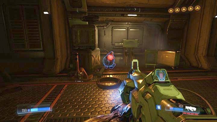 Ostatni strażnik leży w korytarzu prowadzącym do procesora argentu - Obiekt Argentu | Sekrety | Doom - Doom - poradnik do gry