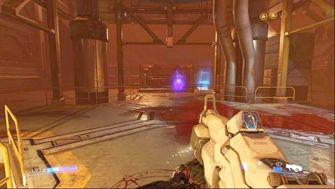 Kawałek dalej czeka cię kolejna walka - Obiekt Argentu (zniszczony) | Opis przejścia | Doom - Doom - poradnik do gry