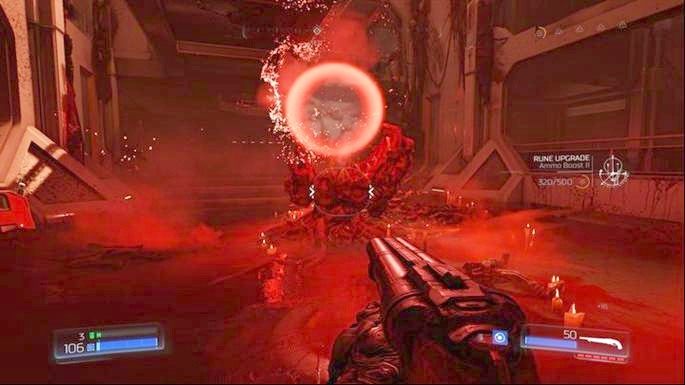 Kawałek dalej zobaczysz Gniazdo Juchy, które musisz zniszczyć - Kompleks Badań | Opis przejścia | Doom - Doom - poradnik do gry