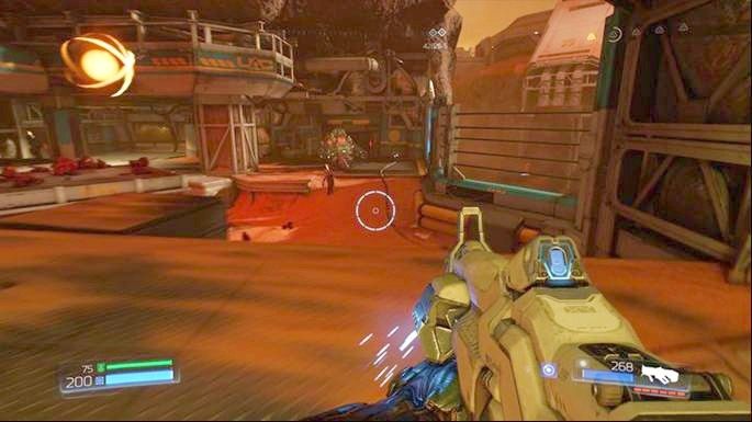 Kawałek dalej będzie śluza, którą musisz otworzyć przy pomocy pobliskiego panelu - Kompleks Badań | Opis przejścia | Doom - Doom - poradnik do gry