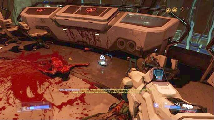 Drugi będzie w Server Room - Kompleks Badań | Opis przejścia | Doom - Doom - poradnik do gry