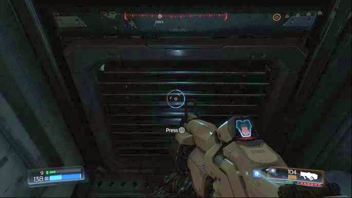 Jak ostatni demon zginie, przejdź przed odblokowane drzwi, zabij Diablika i wdrap się na górę - Laboratoria Lazarus | Opis przejścia | Doom - Doom - poradnik do gry