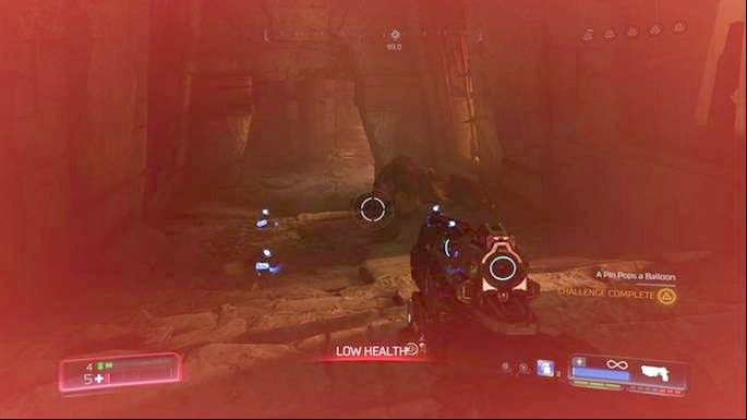 Na końcu pojawi się Antropokub, którego warto zabić z pistoletu - Nekropolia | Opis przejścia | Doom - Doom - poradnik do gry