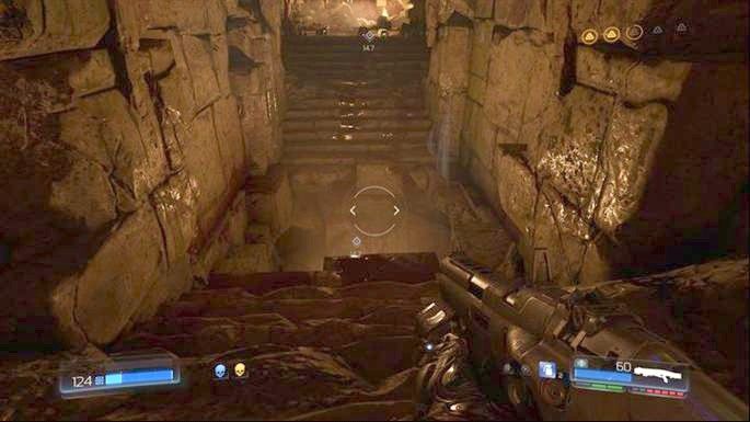 Na samym końcu czeka cię starcie z dwoma Baronami, więc pamiętaj o zachowaniu amunicji do silniejszej broni - Nekropolia | Opis przejścia | Doom - Doom - poradnik do gry