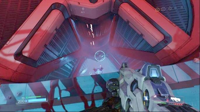 Będzie tam też dziura z Megazdrowiem - Centrum przetwarzania VEGI | Opis przejścia | Doom - Doom - poradnik do gry