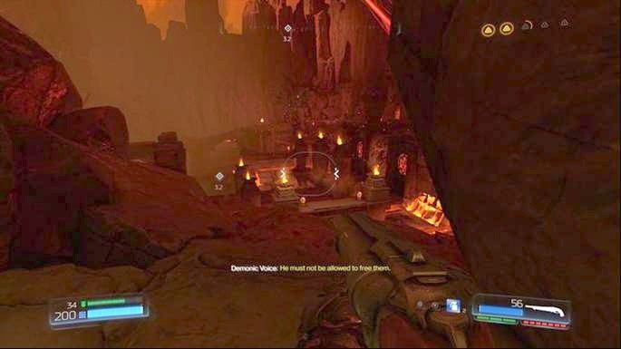 Na końcu tunelu wyjdziesz w tym samym miejscu, do którego zaprowadziła by cię droga przez czaszkę - Argent DNur | Opis przejścia | Doom - Doom - poradnik do gry