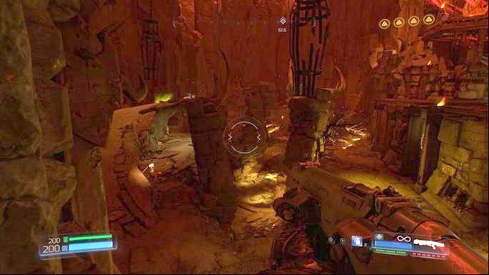 Tunel zaprowadzi cię do trzeciej wielkiej bitwy z demonami - Argent DNur | Opis przejścia | Doom - Doom - poradnik do gry