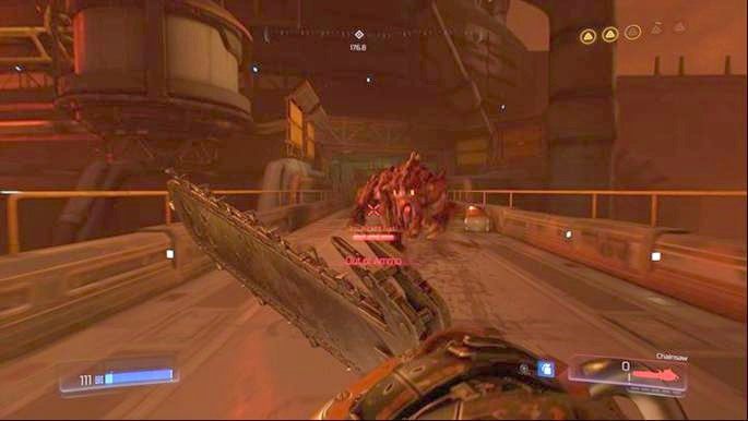 Po przeszukaniu ostatniego strażnika, dojdziesz do kolejnych wrogów - Obiekt Argentu (zniszczony) | Sekrety | Doom - Doom - poradnik do gry