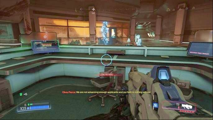 Tuż przed zobaczeniem pierwszego Gniazda Juchy, użyjesz panelu do otwarcia drzwi - Kompleks Badań | Sekrety | Doom - Doom - poradnik do gry