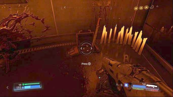 Na prawo od niej jest dźwignia - Laboratoria Lazarus | Sekrety | Doom - Doom - poradnik do gry