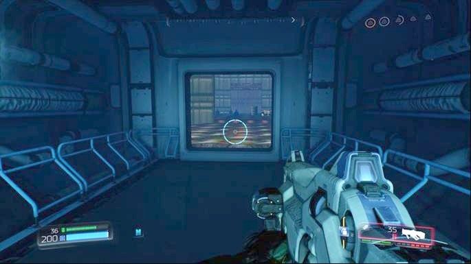 Odblokuje ona Klasyczną Mapę, którą znajdziesz w korytarzu z właścicielem niebieskiego klucza - Centrum przetwarzania VEGI | Sekrety | Doom - Doom - poradnik do gry