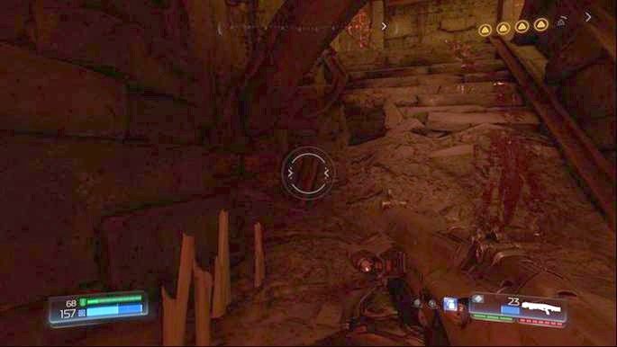 Po walce przy drugim kamieniu otworzą się drzwi prowadzące do kolejnego celu - Argent DNur | Sekrety | Doom - Doom - poradnik do gry