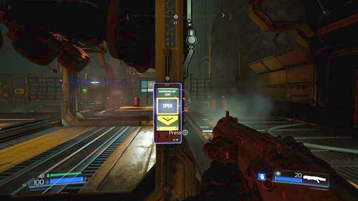 Wróć teraz do korytarza na dole i użyj znajdującej się tam Automapy - Dział Zasobów | Opis przejścia | Doom - Doom - poradnik do gry