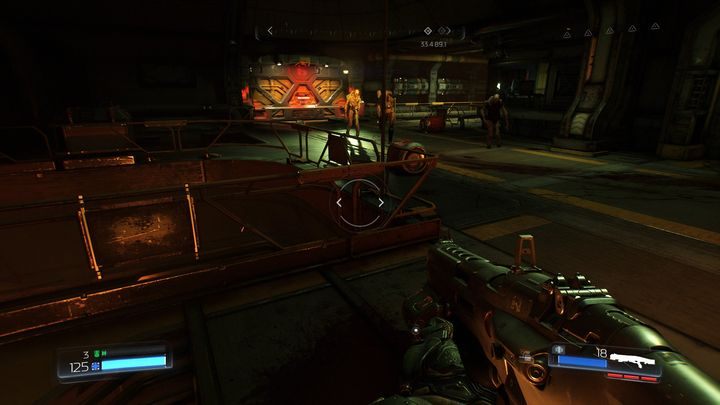 Twoim zadaniem jest zbicie 3 Opętanych przy pomocy jednej wybuchającej beczki - Odlewnia | Opis przejścia | Doom - Doom - poradnik do gry