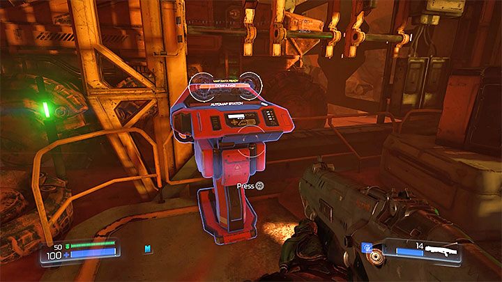 W każdej misji do odnalezienia jest 1 terminal automapy i wejście w interakcję z nim odkrywa całą mapę - Sekrety w Doom | Doom - Doom - poradnik do gry