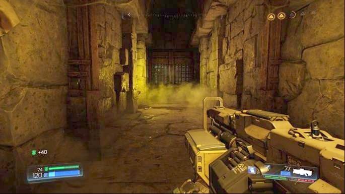 Za nią będzie żółta czaszka - Kraina Tytanów | Opis przejścia | Doom - Doom - poradnik do gry