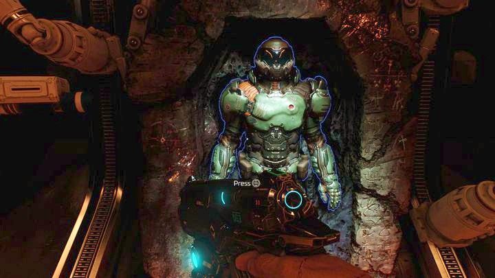 Pierwszy poziom rozpoczniesz z podstawowym pistoletem i parą słabych przeciwników do zabicia - UAC | Opis przejścia | Doom - Doom - poradnik do gry