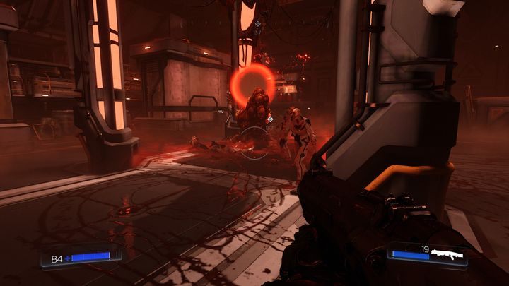 Twoim kolejnym celem jest Gniazdo Juchy znajdujące się w pomieszczeniu obok - UAC | Opis przejścia | Doom - Doom - poradnik do gry