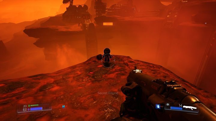 Na jego końcu czeka na ciebie druga figurka (Pan klasyk) oraz przejście do dalszej części lokacji - UAC | Opis przejścia | Doom - Doom - poradnik do gry