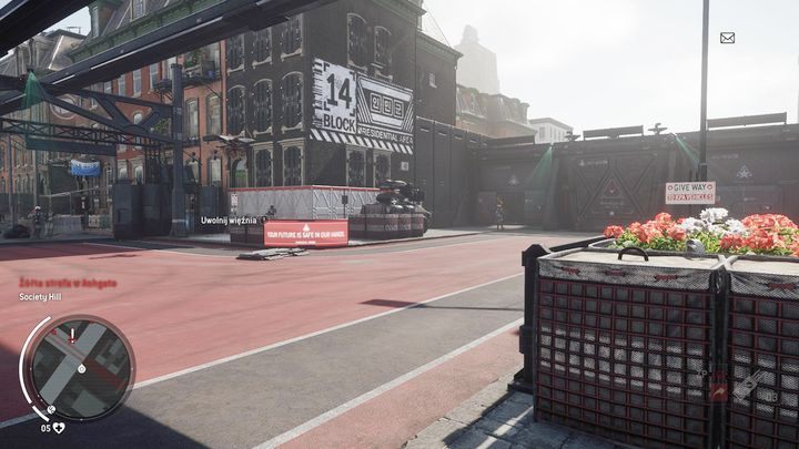 Dronów w żółtej strefie Ashgate jest niestety jak na lekarstwo i będziesz musiał dokładnie przeczesywać teren w poszukiwaniu chociażby jednego z nich - Mózg operacji / Znajdź Szperacze | Opis przejścia - Homefront: The Revolution - poradnik do gry