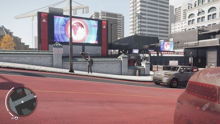 Drugiego drona spotkasz w północnej części Ashgate, w miejscu pokazanym na obrazku - Mózg operacji / Znajdź Szperacze | Opis przejścia - Homefront: The Revolution - poradnik do gry