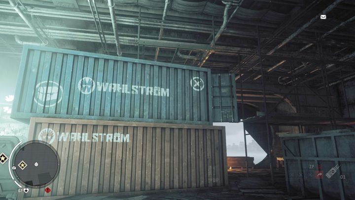 Po przybyciu do zablokowanej części stoczni będziesz musiał znaleźć materiały do wykonania urządzenia hakującego - Sabotaż | Opis przejścia - Homefront: The Revolution - poradnik do gry