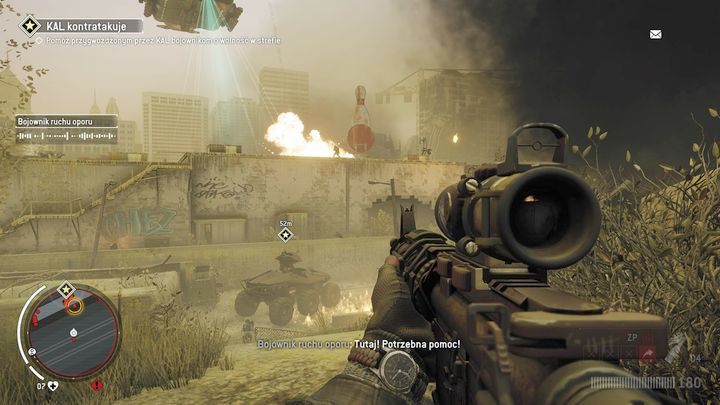 Ostatnim miejscem będzie wejście do metra - KAL kontratakuje | Opis przejścia - Homefront: The Revolution - poradnik do gry