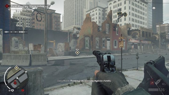 Po rozmowie z Parrishem skieruj się do tunelu metra skąd dostaniesz się do Starego Miasta - Wielka ucieczka | Opis przejścia - Homefront: The Revolution - poradnik do gry