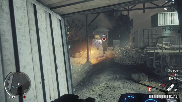 Żeby w ogóle skorzystać ze skoczni musisz znaleźć motor - Czerwona strefa Lombard | Punkty kluczowe - Homefront: The Revolution - poradnik do gry