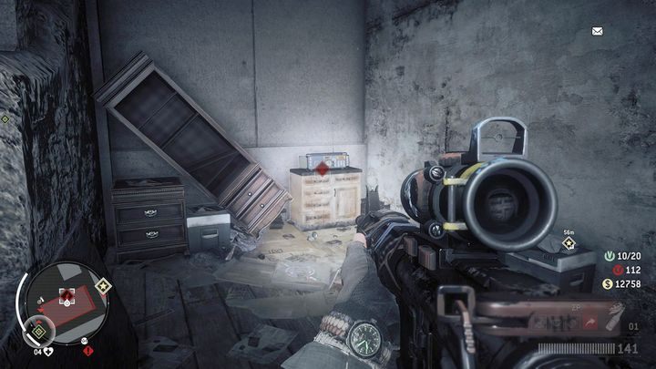 Po dotarciu do mieszkania zlikwiduj wszystkich żołnierzy i aktywuj radio znajdujące się w drugim pokoju - Czerwona strefa Stare Miasto | Punkty kluczowe - Homefront: The Revolution - poradnik do gry