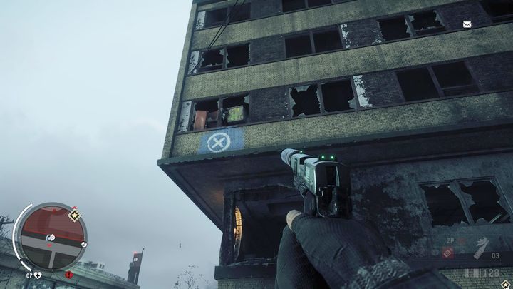 Ósma paczka znajduje się na drugim piętrze szpitala, we wschodniej części - Czerwona strefa Stare Miasto | Punkty kluczowe - Homefront: The Revolution - poradnik do gry