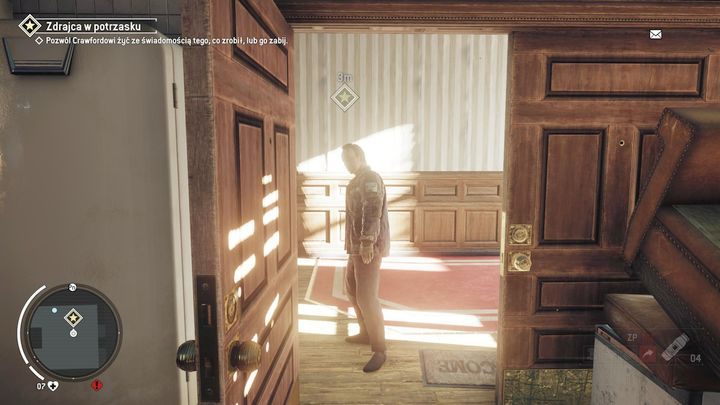 Skieruj się do domu kolaboranta by spotkać się tam z Parrishem - Zdrajca w potrzasku / Ochrona wyrzutni | Opis przejścia - Homefront: The Revolution - poradnik do gry