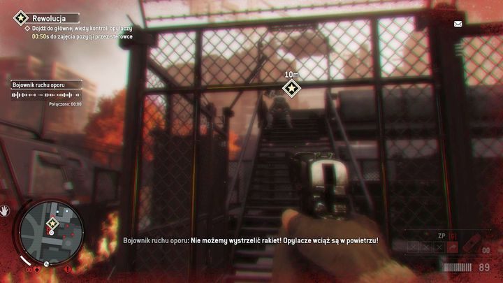 Po krótkiej scence przerywnikowej będziesz musiał dostać się do centrum kontroli lotów - Rewolucja | Opis przejścia - Homefront: The Revolution - poradnik do gry