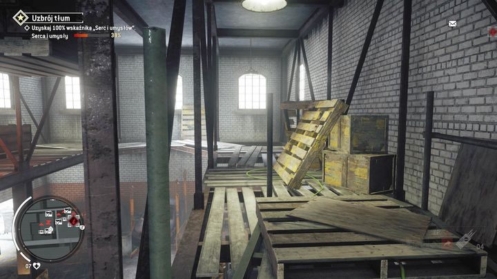 Po uruchomieniu generatora przejdź na drugą stronę i aktywuj przycisk wiszący na ścianie - Zakazana strefa | Punkty kluczowe - Homefront: The Revolution - poradnik do gry