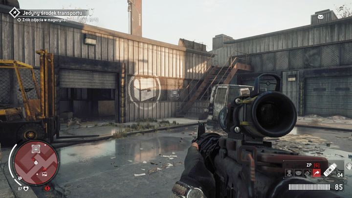 Magazy znajdziesz w pokazanym na obrazku hangarze - Czerwona strefa Elmtree | Magazyny i zlecenia - Homefront: The Revolution - poradnik do gry