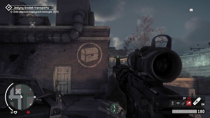 Wejście do magazynu piątego znajdziesz w miejscu pokazanym na obrazku - Czerwona strefa Elmtree | Magazyny i zlecenia - Homefront: The Revolution - poradnik do gry