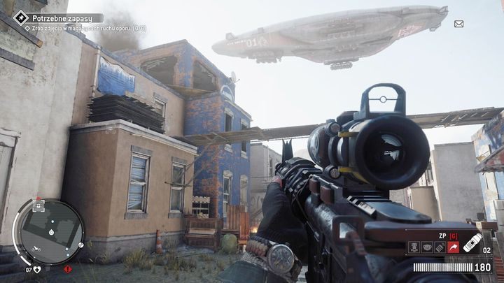 Wejście prowadzące do magazynu z numerkiem #9 znajdziesz po prawej stronie - Czerwona strefa Holloway | Magazyny i zlecenia - Homefront: The Revolution - poradnik do gry