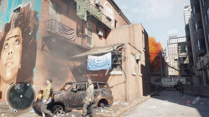 Wejście do magazynu z numerkiem #3 znajdziesz na tyłach budynku - Żółta strefa Ashgate | Magazyny i zlecenia - Homefront: The Revolution - poradnik do gry