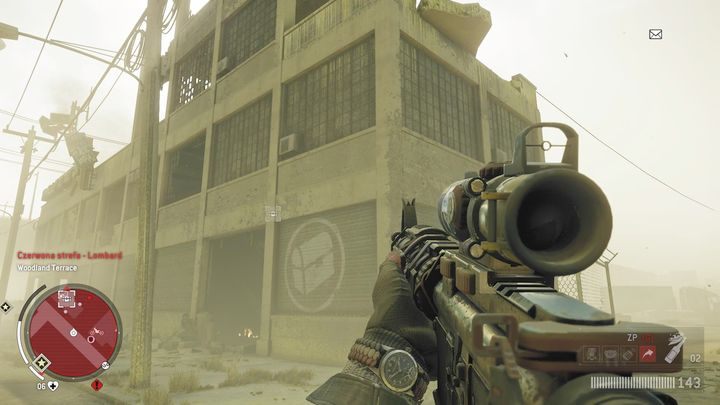 Wejście do drugiego magazynu znajdziesz w północnej części budynku - Czerwona strefa Lombard | Magazyny i zlecenia - Homefront: The Revolution - poradnik do gry